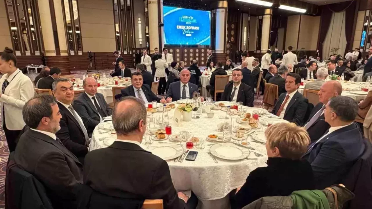 ETSO Başkanı Saim Özakalın, "Emek sofrası" iftar programına katıldı