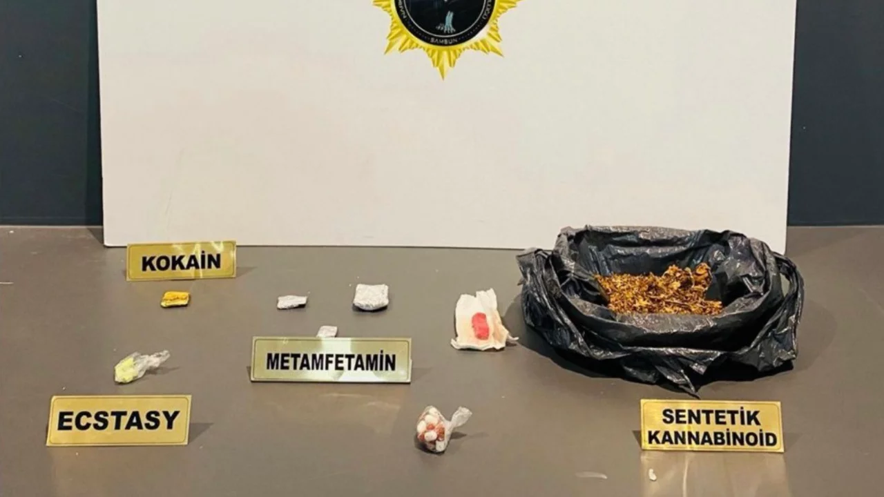 Samsun'da zehir tacirlerine darbe: 7 gözaltı