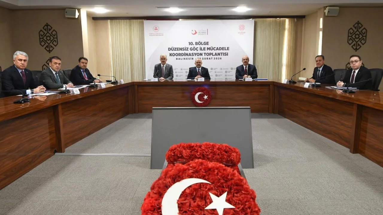 Bursa Valiliği 'Düzensiz Göçle Mücadele Toplantısı' düzenledi