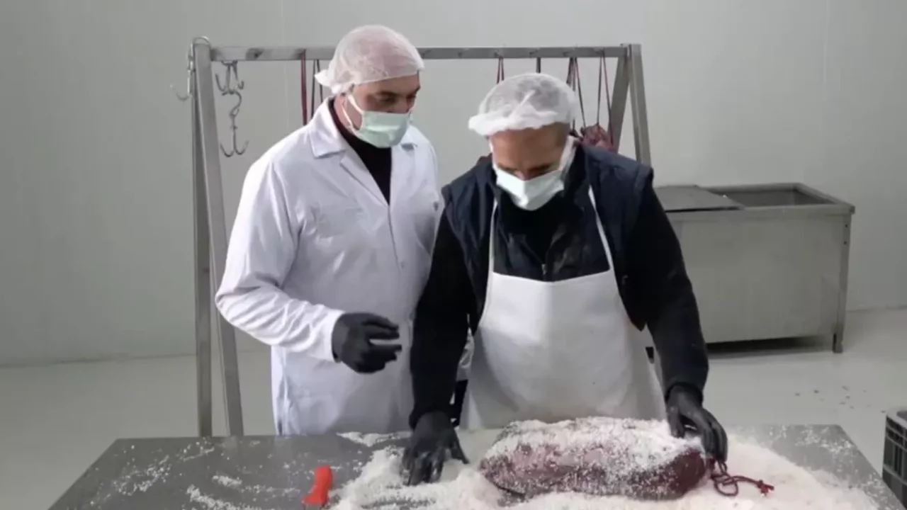 Devlet desteğiyle kurulan tesiste yılda 600 ton et işlenecek