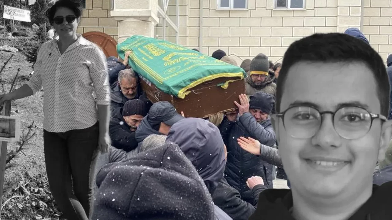 Anne yüreği evlat acısına dayanamadı... Cenazede yürek yakan detay 