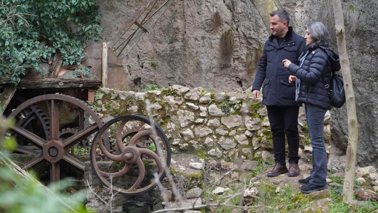 Bilecik'te tarihi değirmen için 3 boyutlu tarama çalışması