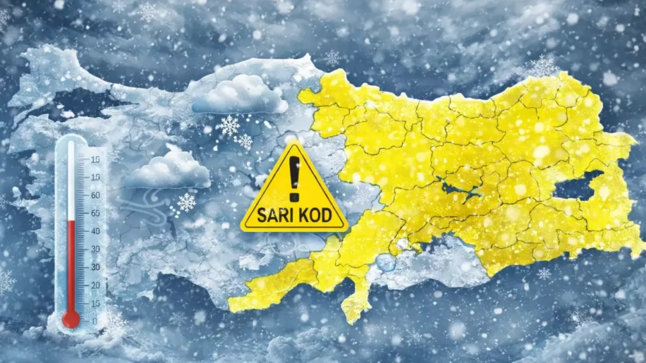 Soğuk hava yurdu terk etmiyor! 21 ilimize "sarı" alarm verildi, ikisi birden vuracak