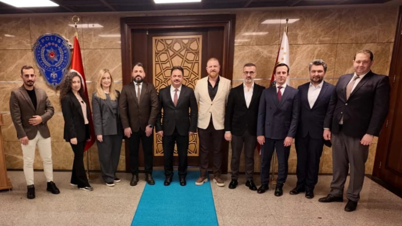 UTİYAP'tan Emniyet Müdürü Kadir Gökçe'ye ziyaret