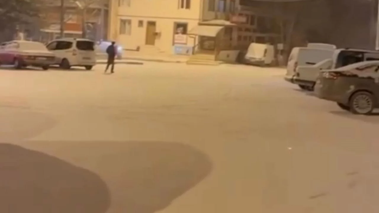 Bir ilimizde daha her yer bembeyaz oldu