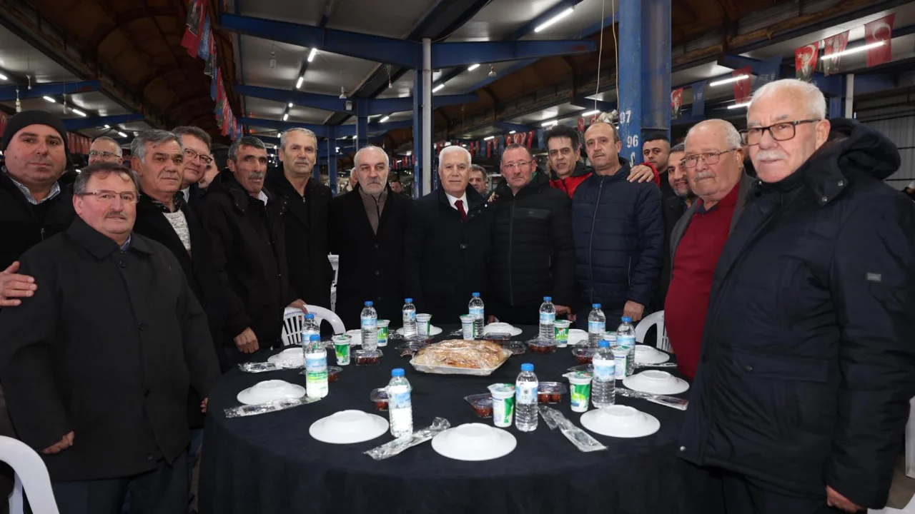 Kardeşlik sofrası Karacabey'de kuruldu