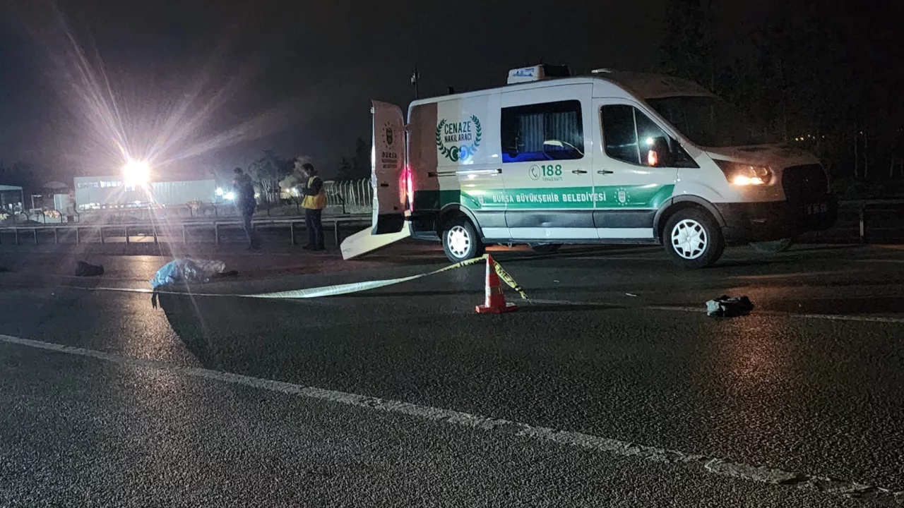 Bursa'da korkunç kaza! Yaya hayatını kaybetti