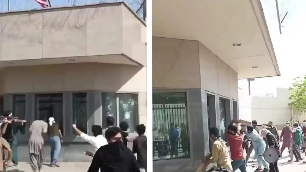 Pakistan'da ABD Konsolosluğu'na saldırı: En az 10 ölü!