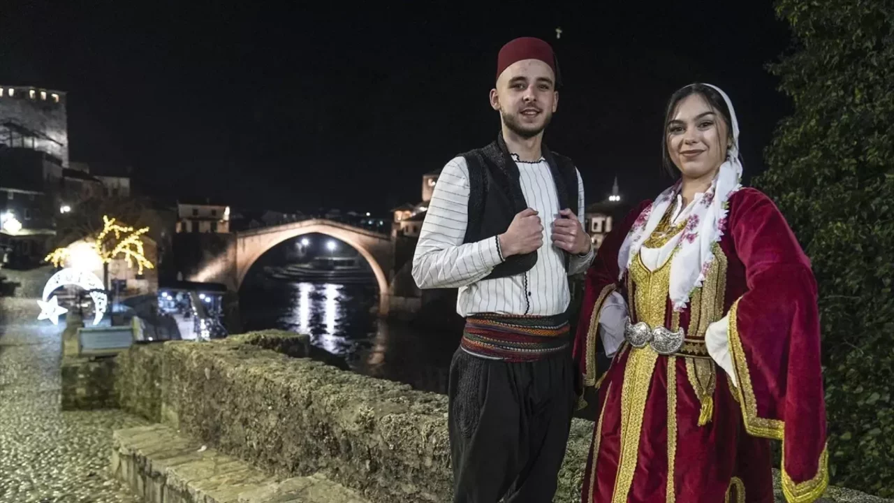 Bosna Hersek'teki Mostar kenti etkinliklerle ramazan ruhunu yaşatıyor