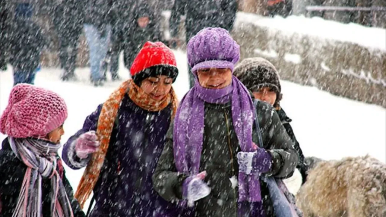 Ordu'da yoğun kar sebebiyle 13 ilçede eğitime ara 