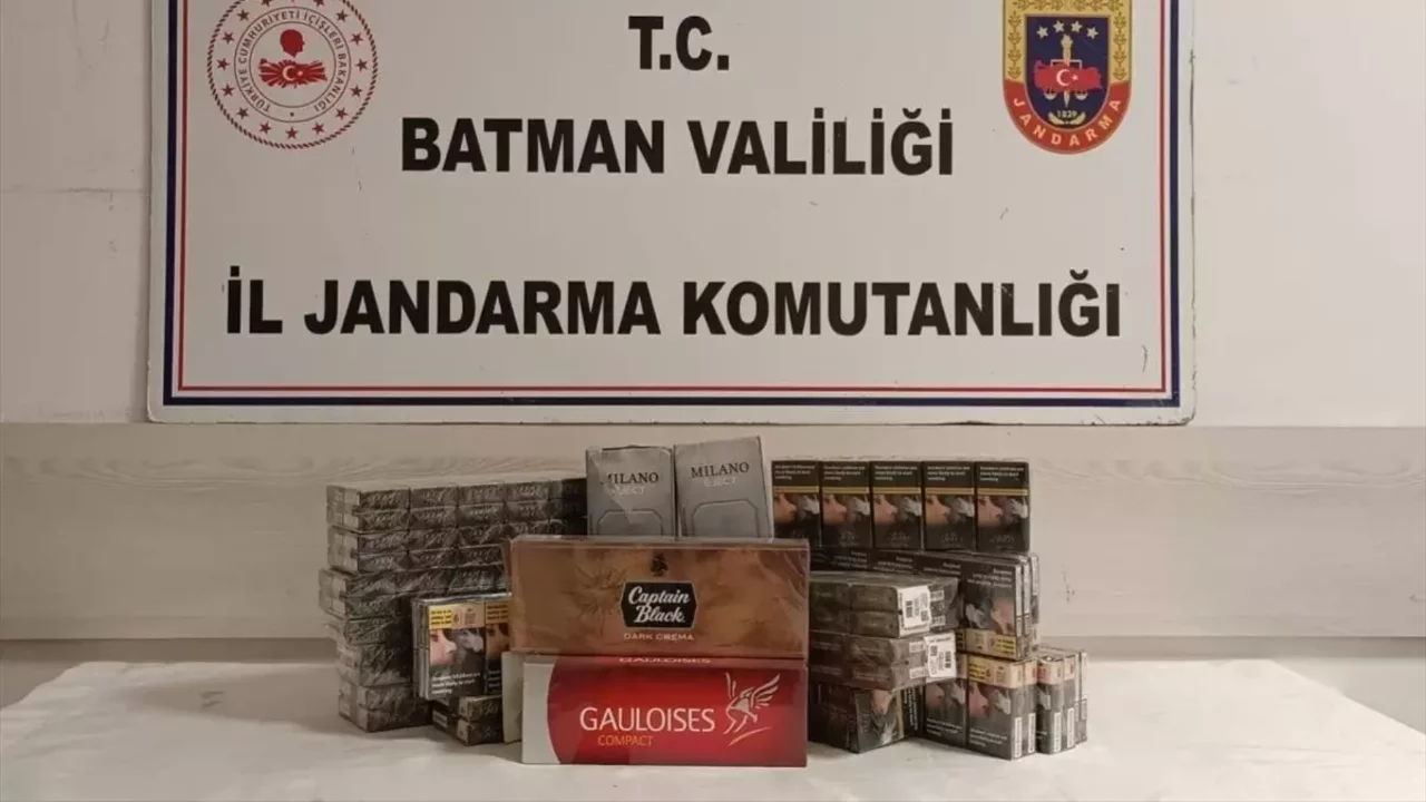 Batman'da kaçakçılık operasyonlarında 17 şüpheli hakkında işlem yapıldı