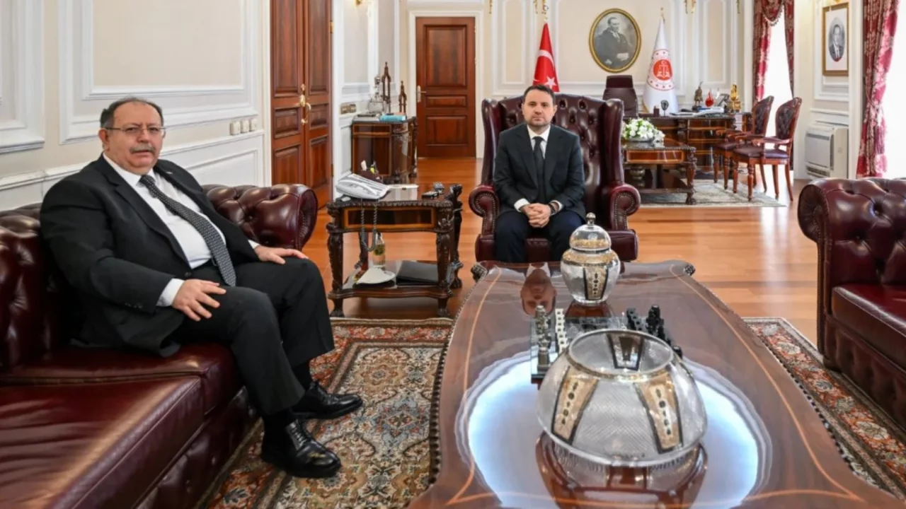 Adalet Bakanı Akın Gürlek, YSK Başkanı Ahmet Yener'i ağırladı