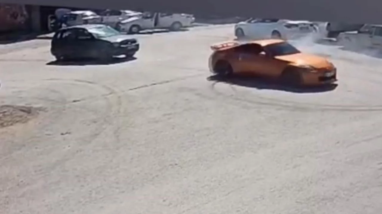 Yeni aldığı aracıyla 'gaza gelerek' drift attı, bedeli ağır oldu...