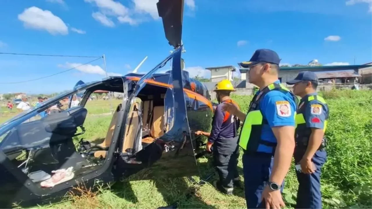Filipinler'de Helikopter Kazası: 2 Ölü, 3 Yaralı