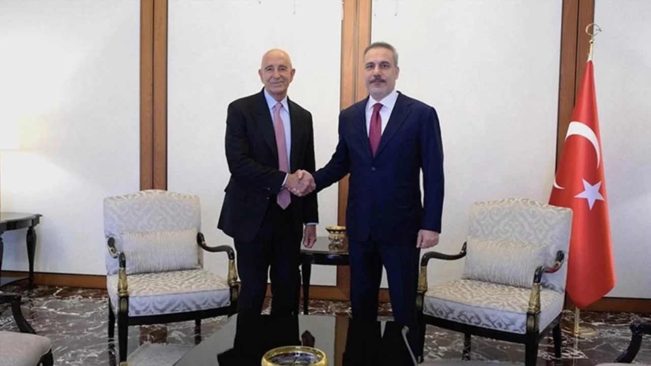 Bakan Fidan, ABD'nin Ankara Büyükelçisi Barrack'ı kabul etti 