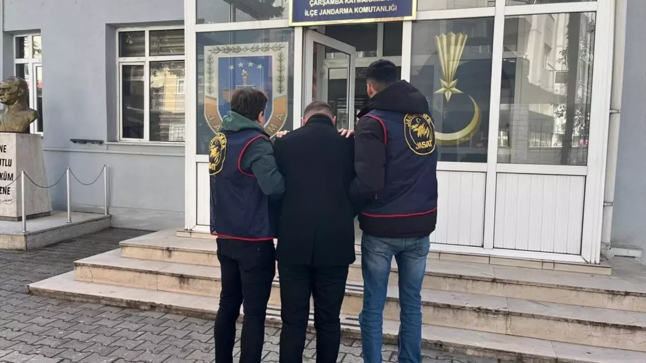 Samsun'da cinayet suçundan 9 yıl 2 ay hapis cezası bulunan firari hükümlü yakalandı