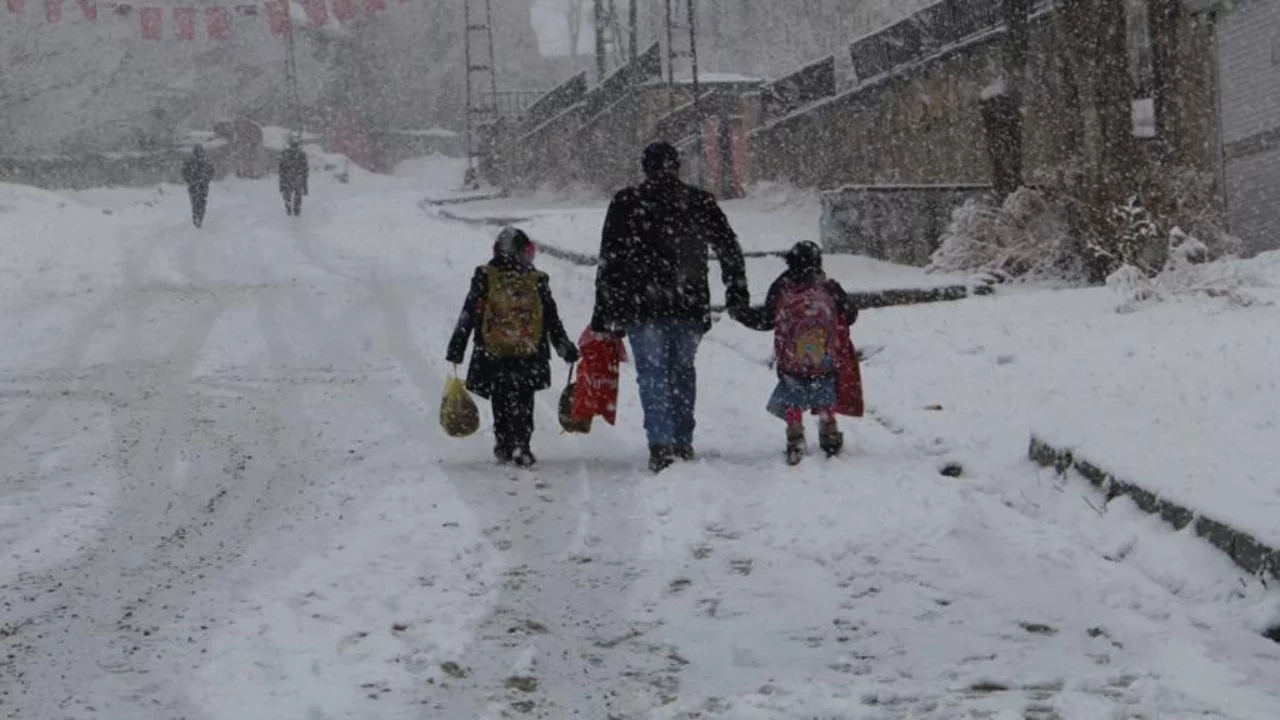 Ordu'nun bazı il&ccedil;elerinde eğitime 1 g&uuml;n ara verildi