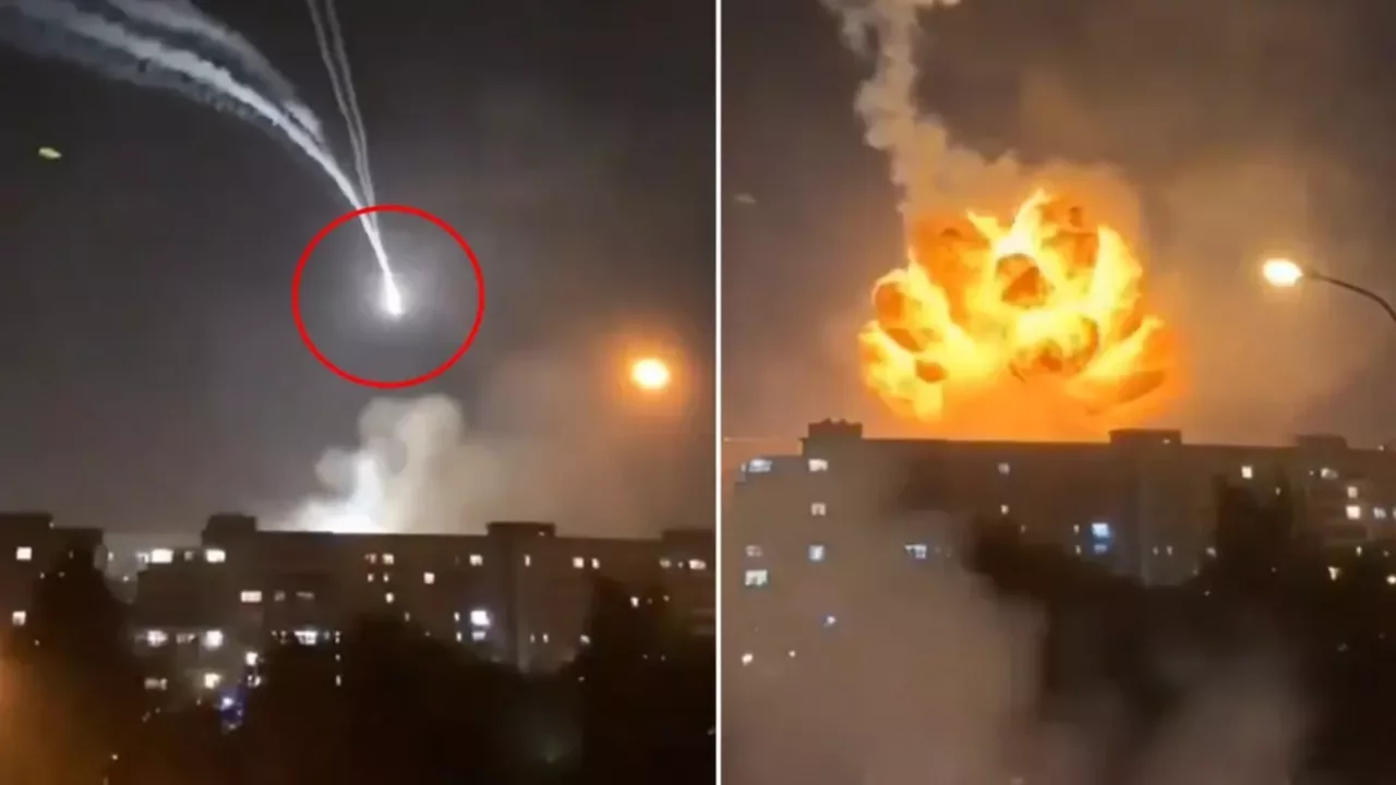 İran, İsrail'i hipersonik füzelerle vurdu!