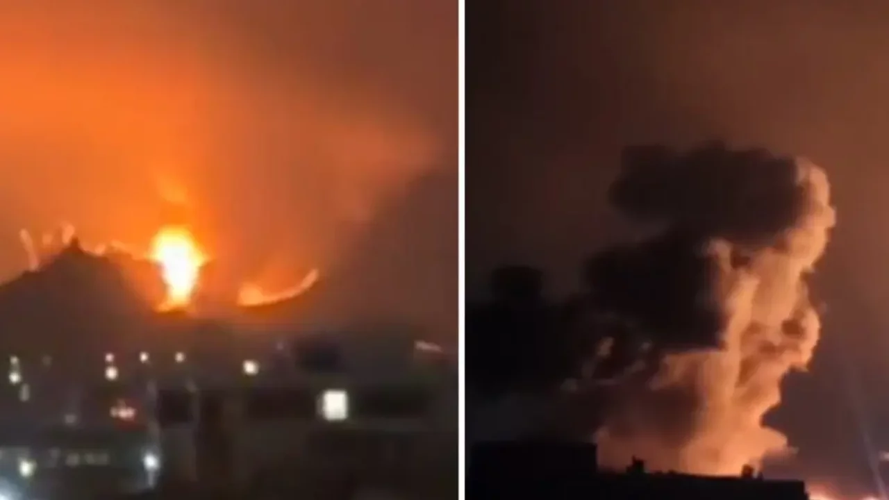 İsrail'den İran'a yeni hava saldırısı! Başkent Tahran ağır bombardıman altında...