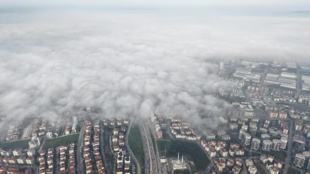 Bursa'da masalsı sabah: Film sahnelerini aratmadı...