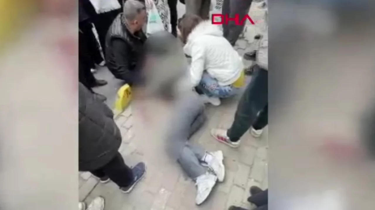 Sokak ortasında başından silahla vuruldu