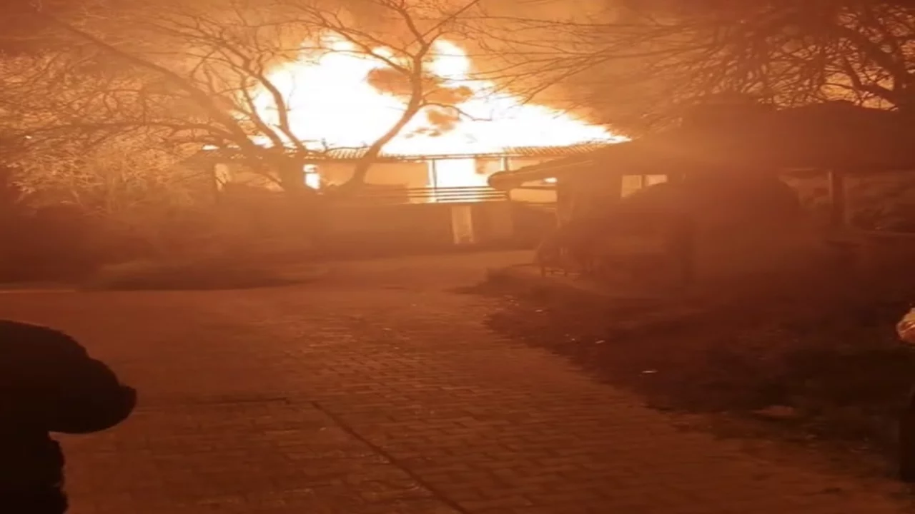 Yangında hayatını kaybeden engelli şahıs defnedildi