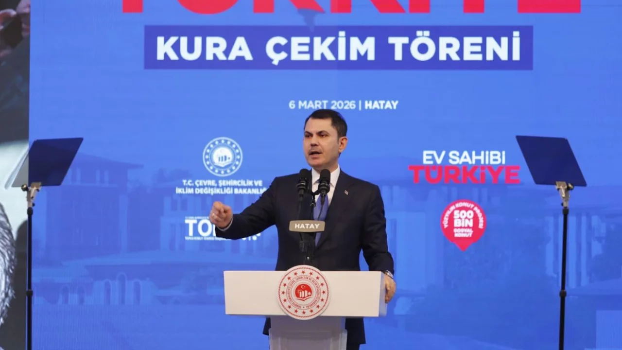 Bakan Kurum: 500 bin konut i&ccedil;in &ccedil;alışacağız, başaracağız
