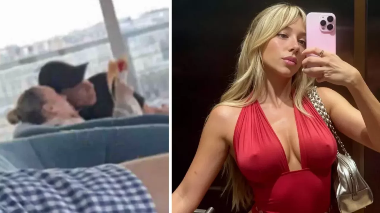 Sürpriz aşk belgelendi: Daha fazla kaçamadılar!