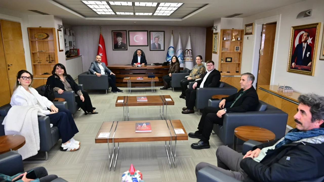 Başkan Yılmaz'a 'akademik' ziyaret