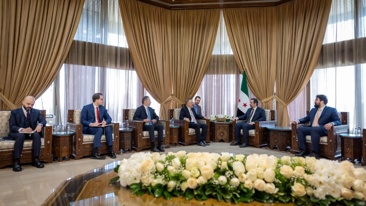 Büyükelçi Yılmaz, Suriye Dışişleri Bakanı Şeybani ile bir araya geldi