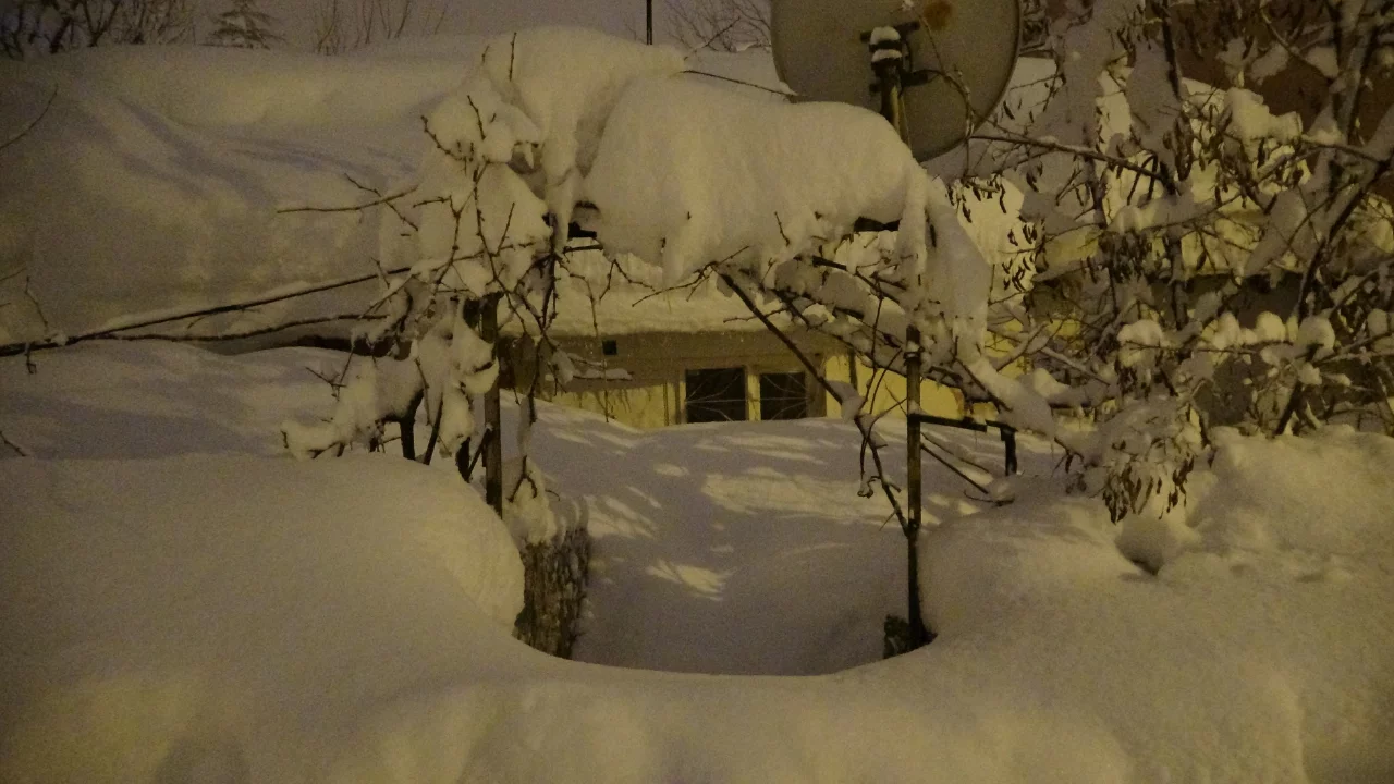 Mart geldi ama Bitlis'te kış bitmedi
