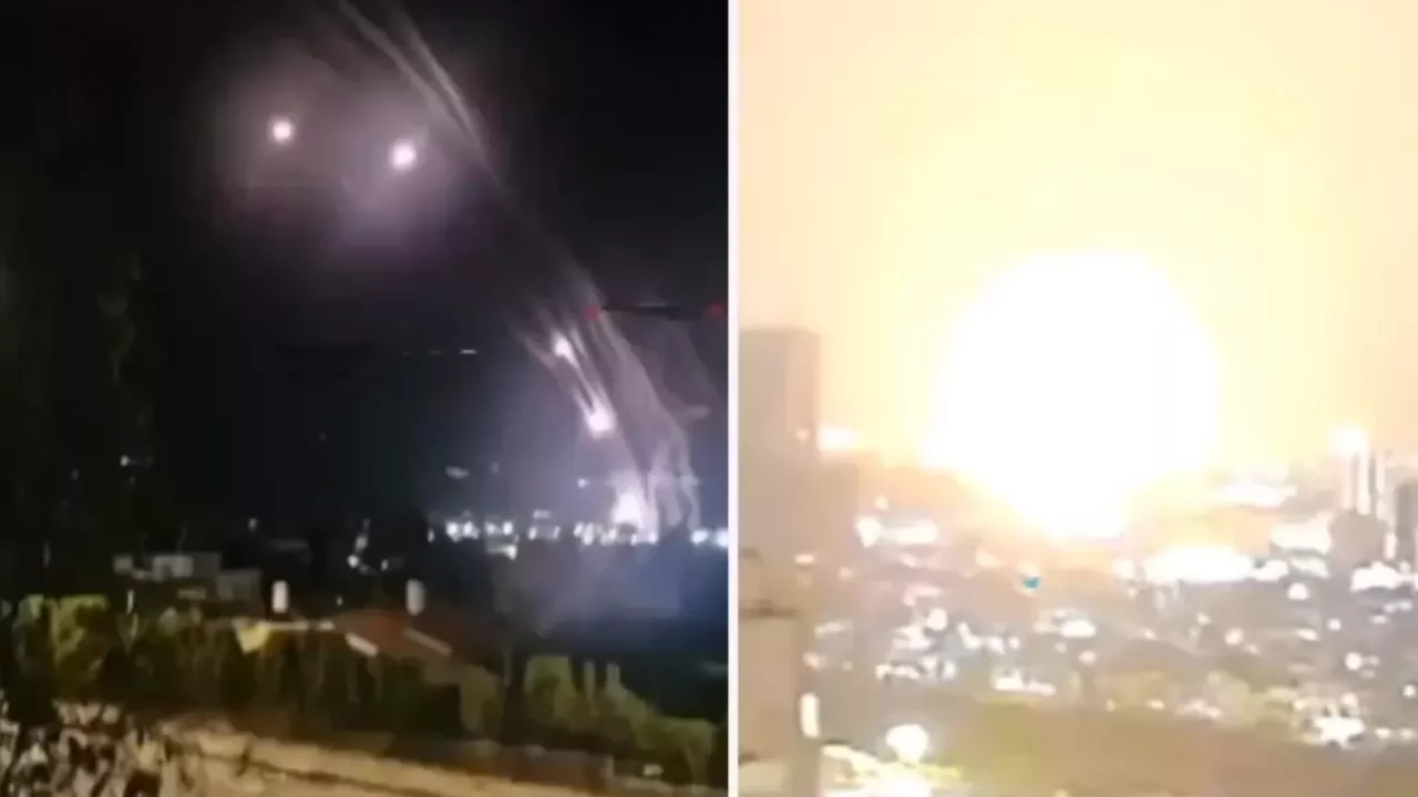 Erbil'de peş peşe patlamalar! Havalimanı vuruldu 