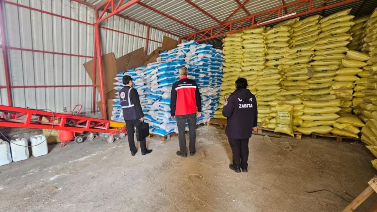Uşak'ta gübre bayilerine denetim