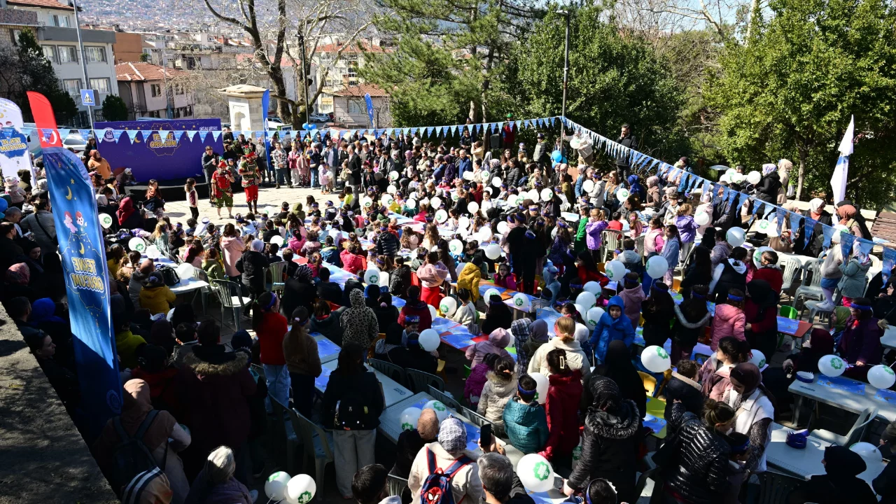 Yıldırım'da miniklerin tekne orucu heyecanı