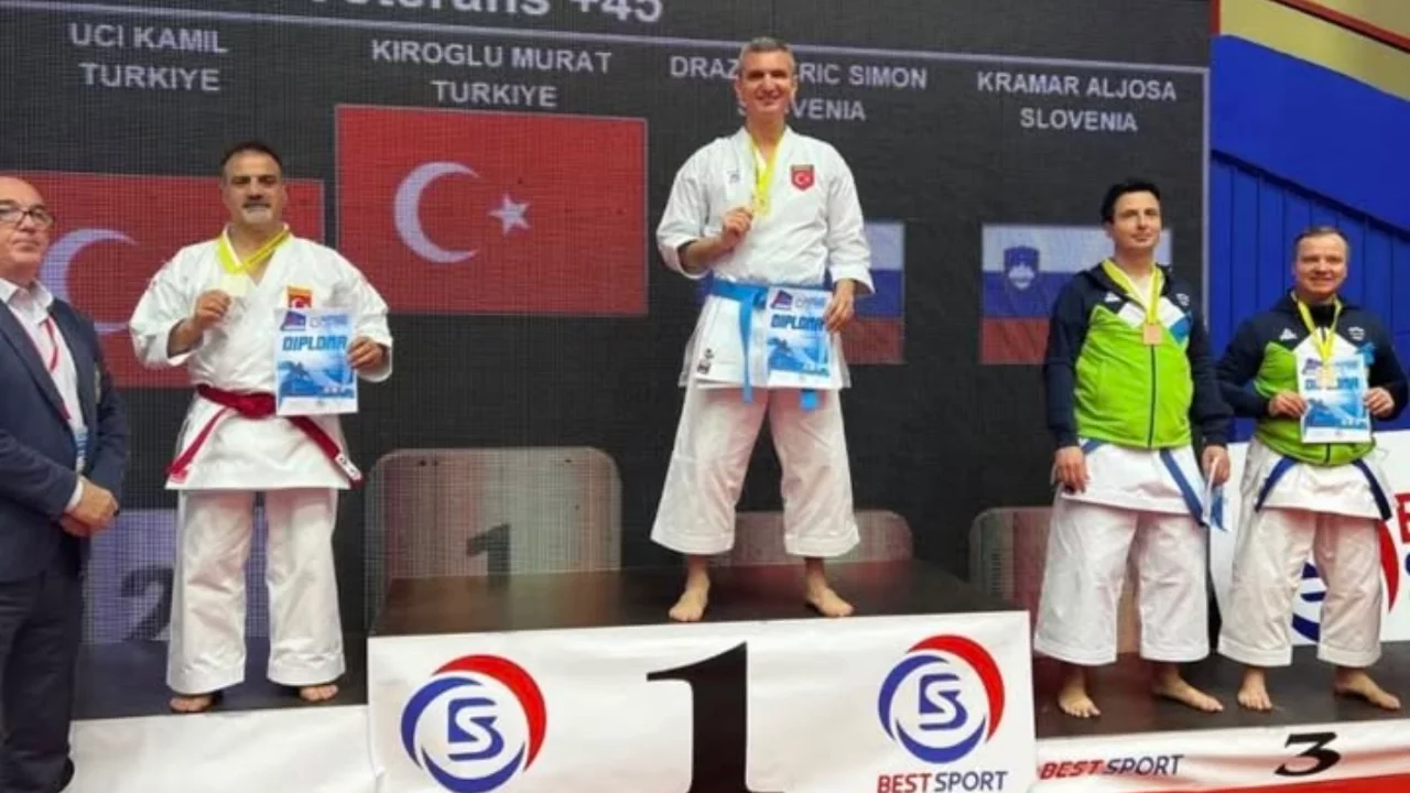 Murat Kıroğlu Balkan Şampiyonası'nda çifte altın kazandı