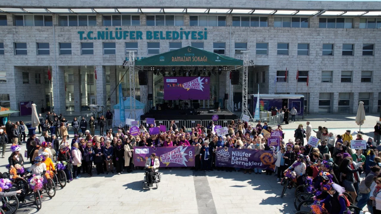 Nilüfer'de kadınlar tek ses oldu