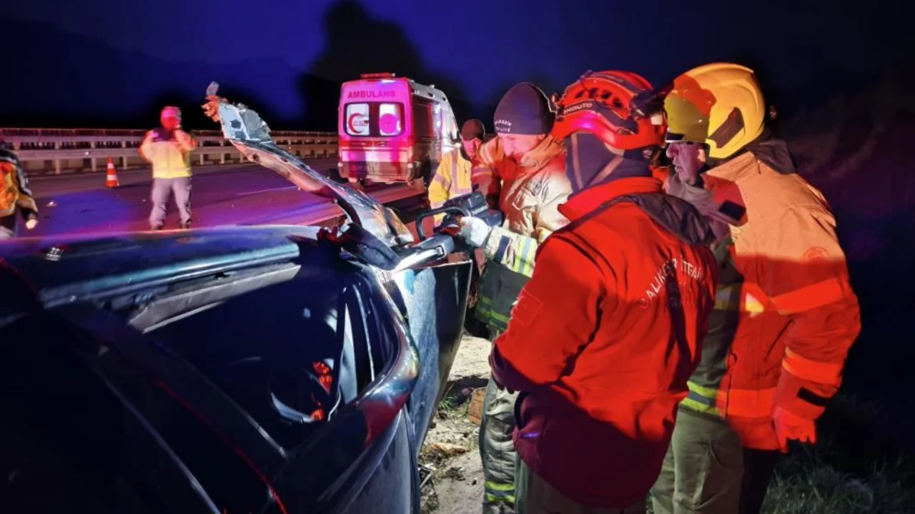 Susurluk'ta feci kaza: 1 kişi hayatını kaybetti!