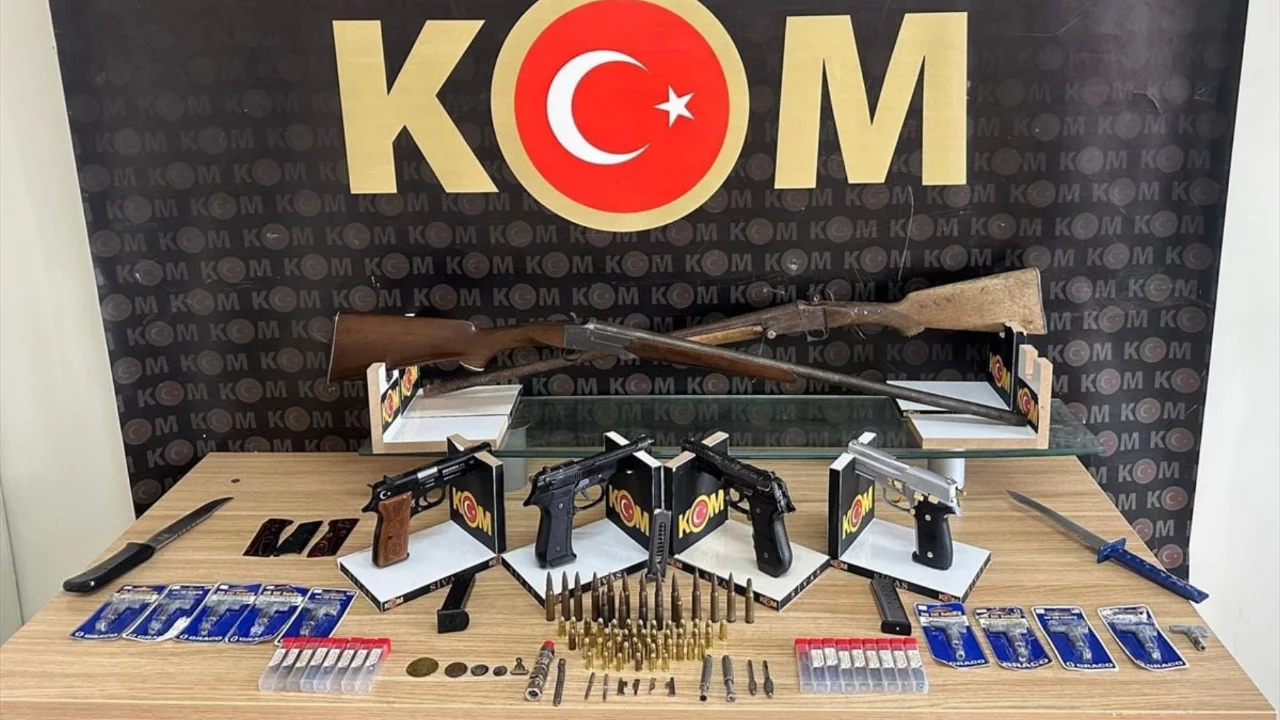 Sivas'ta silah ve mühimmat kaçakçılığı operasyonunda 1 zanlı tutuklandı