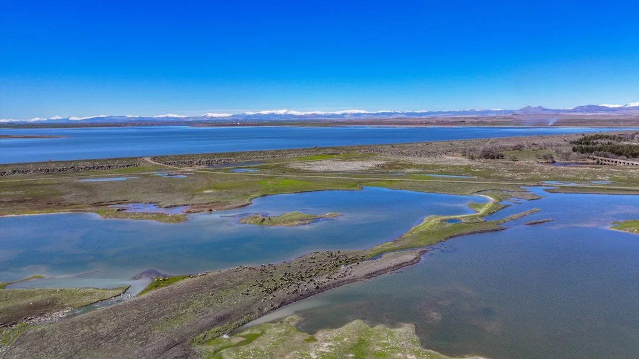 Kuraklıktan etkilenen Devegeçidi Baraj Gölü mevsimsel yağışlarla doldu