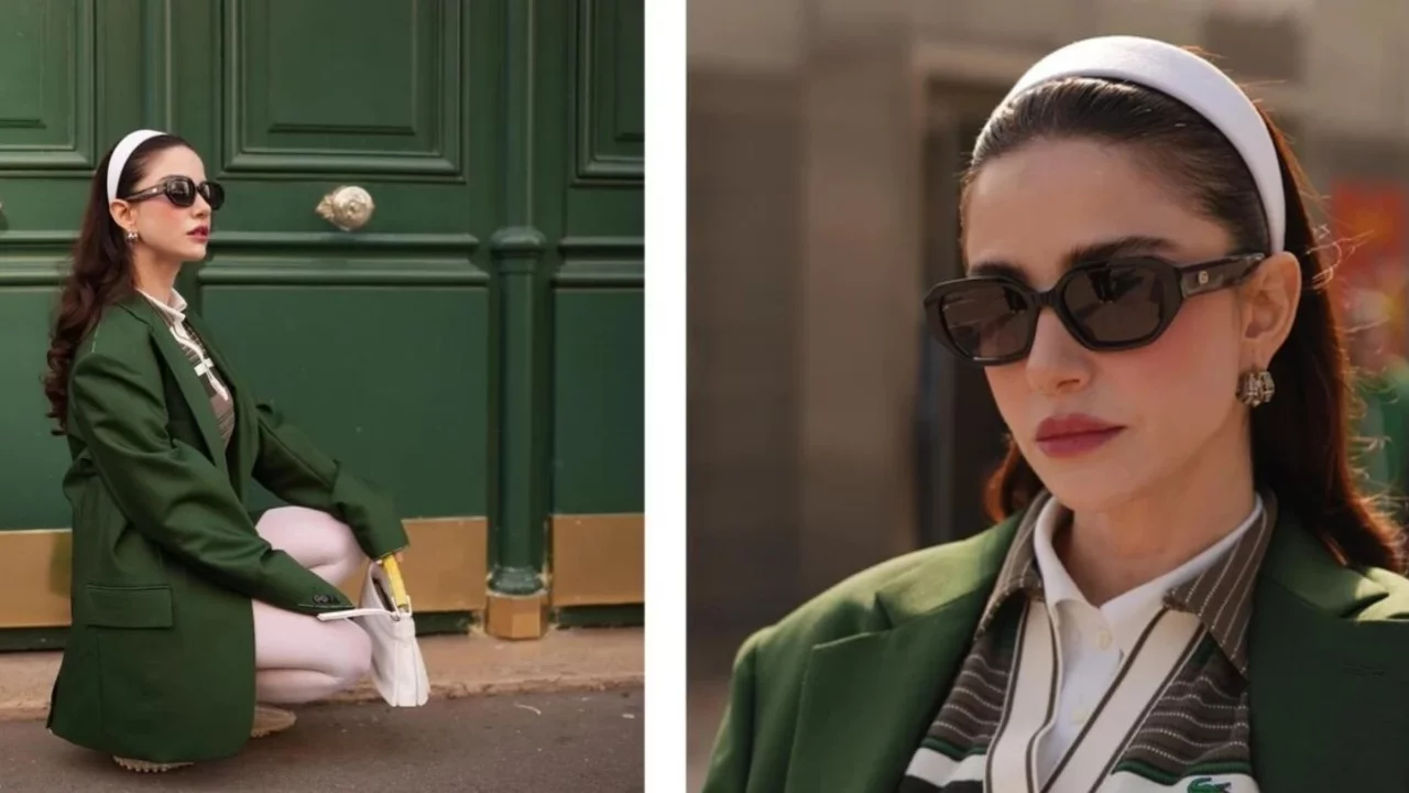 Özge Gürel'den Paris'te olay stil! Moda haftasında tüm bakışlar onda