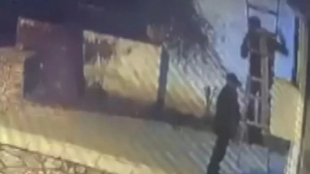 Ev sahiplerini bağlayıp soygun yaptılar!