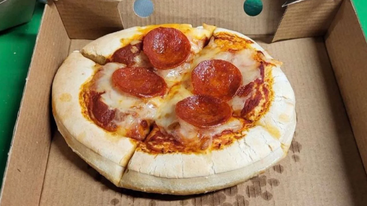 Tartışma yaratan mini pizza