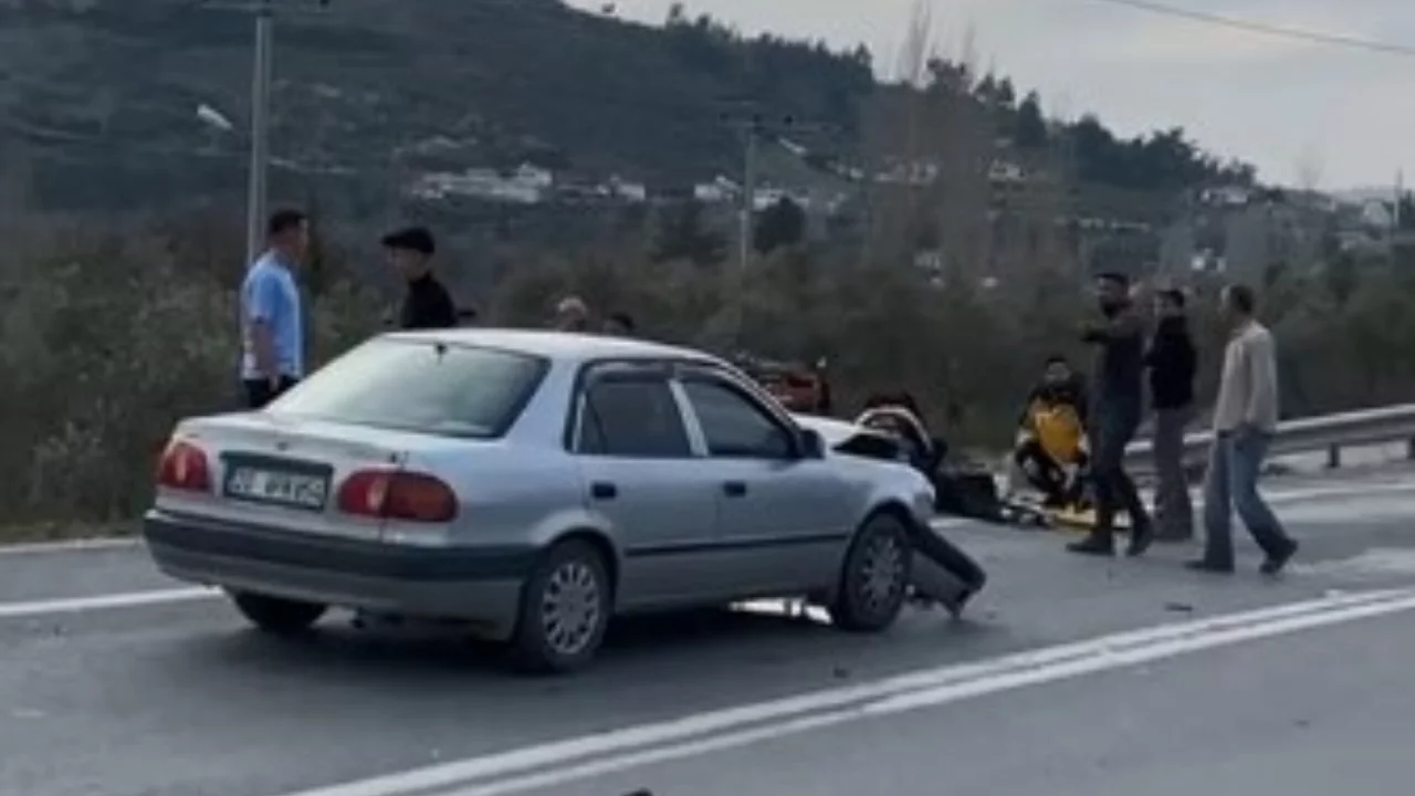 Trafik kazasında 1 kişi &ouml;ld&uuml;