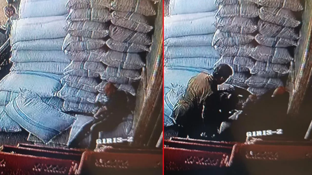 Fırın &ccedil;alışanı &ccedil;ay molasında can verdi! &Ouml;l&uuml;m anı kamerada