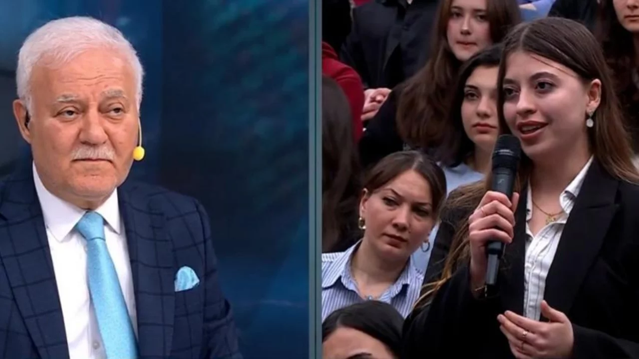 "Domuz eti yedim" diyince...Nihat Hatipoğlu &ccedil;ok kızdı!
