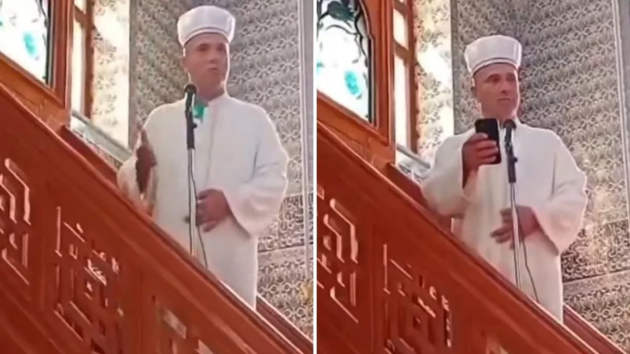 Cemaat, imamı &ccedil;ıldırttı!