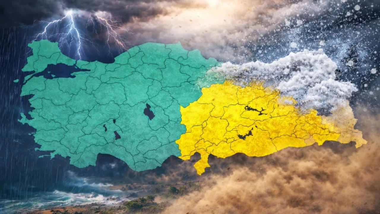 Meteoroloji alarm verdi! 19 il i&ccedil;in sarı kodlu kritik uyarı