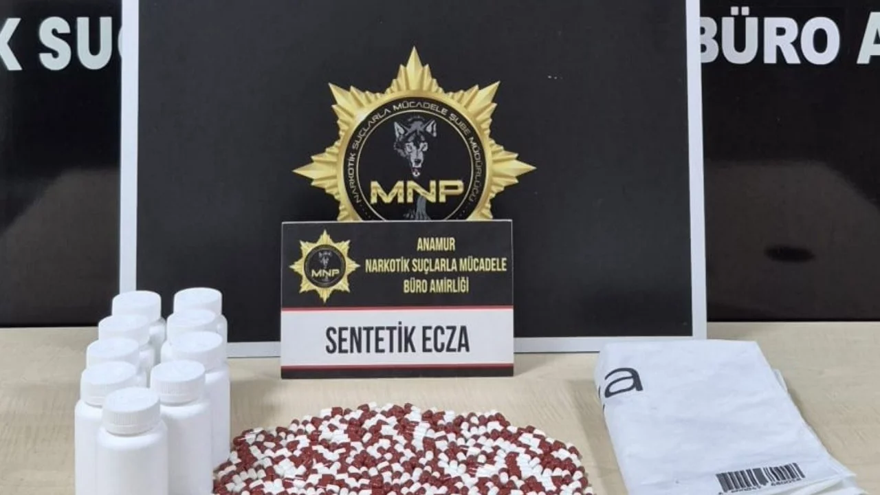 Sentetik haplarla yakalanan ş&uuml;pheli tutuklandı