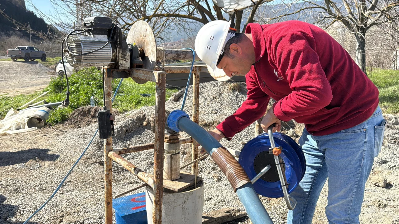 Karab&uuml;k'te su ihtiyacı i&ccedil;in 7 yeni kuyu a&ccedil;ıldı