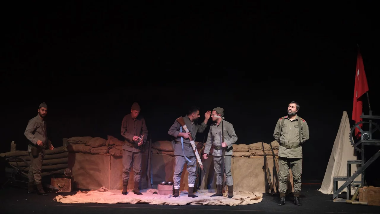 Yıldırım'da Çanakkale ruhu sahneye taşındı